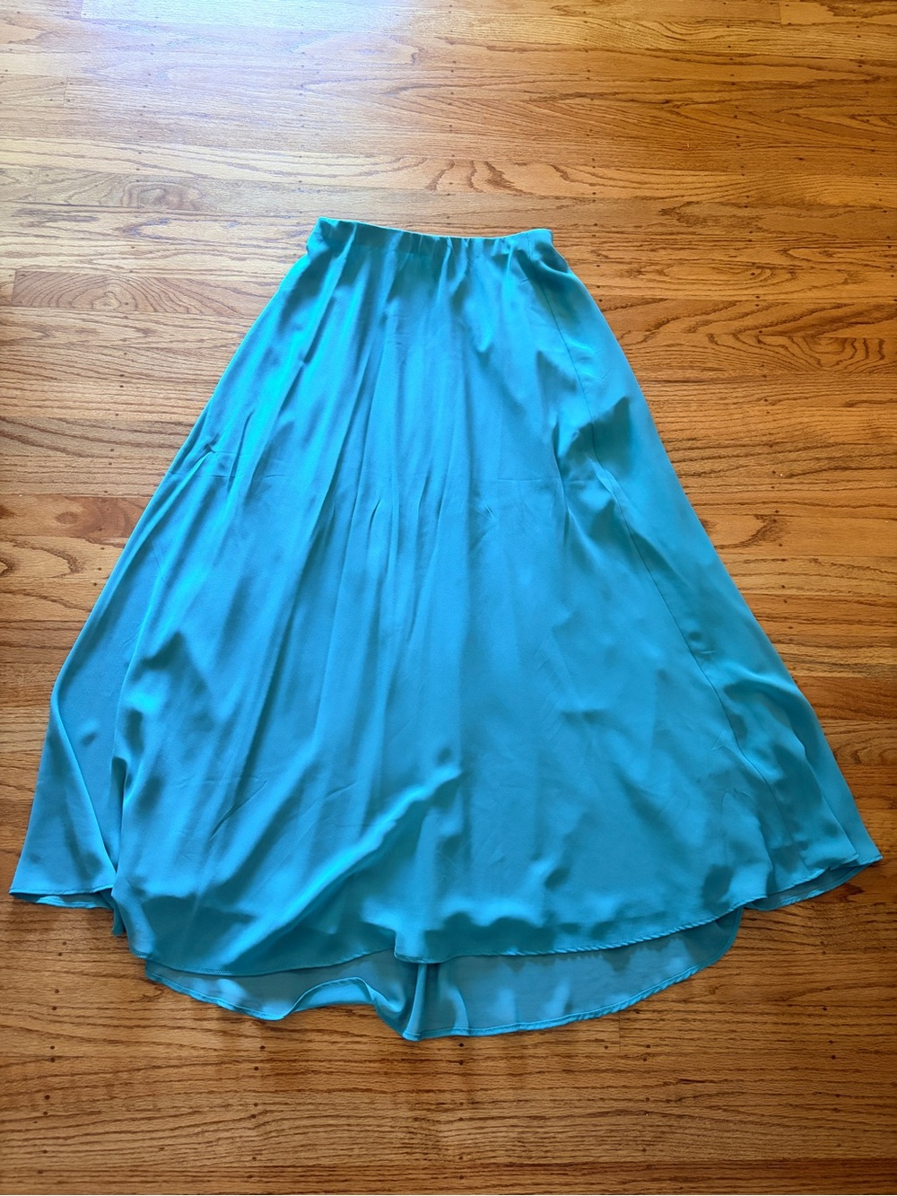 Teal/ sea green A-Line Women's Skirt